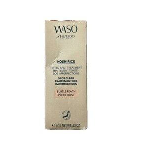 New Shiseido Waso Koshirice Tinted Spot Treatment No. Subtle Peach 0.33 oz